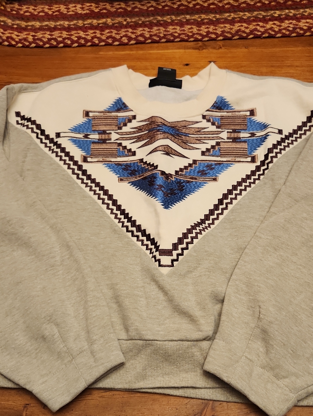 Ariat aztec Crop Sweatshirt